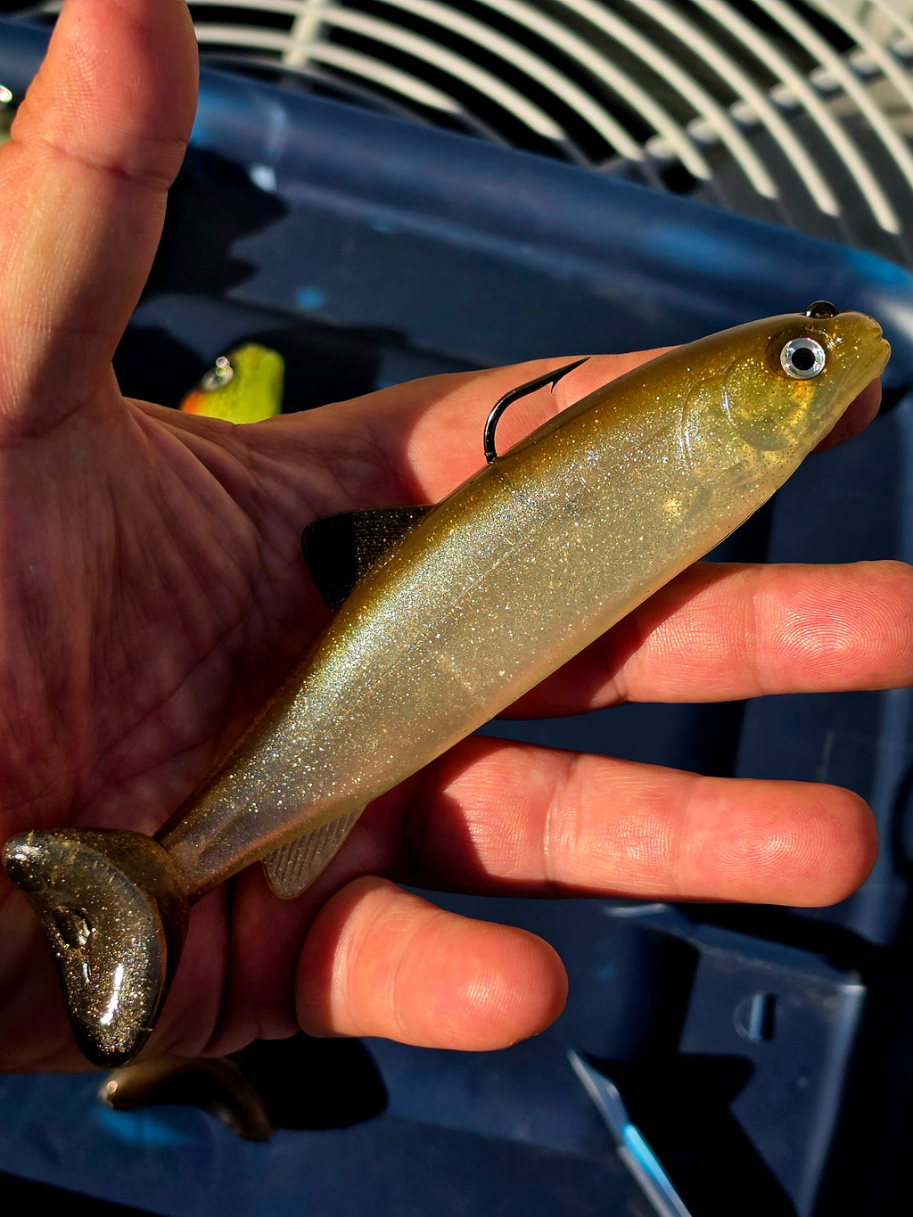 Wedgie6 Top Hook Jig- Ghost Minnow