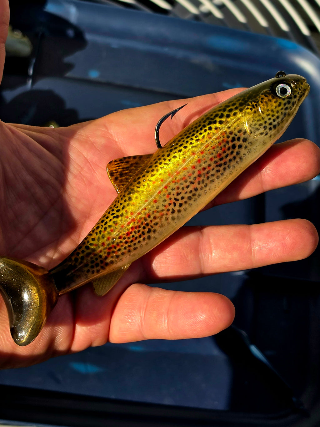 Wedgie6 Top Hook Jig- Red Spot Trout