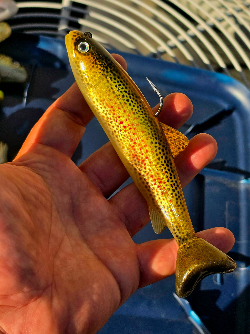 Wedgie6 Top Hook Jig- Red Spot Trout