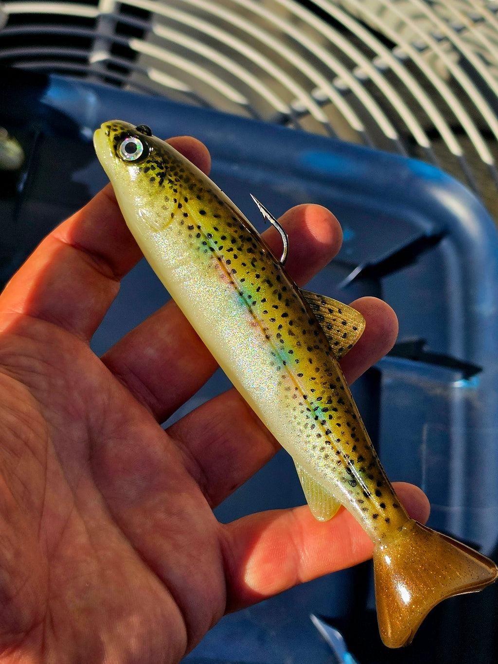Wedgie6 Top Hook Jig- Rainbow Trout