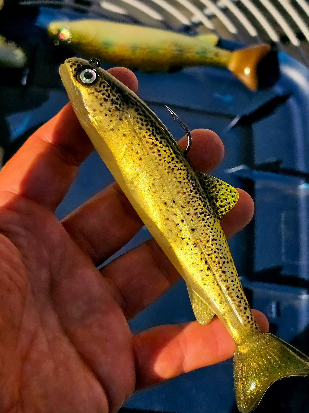 Wedgie6 Top Hook Jig- Bone Trout