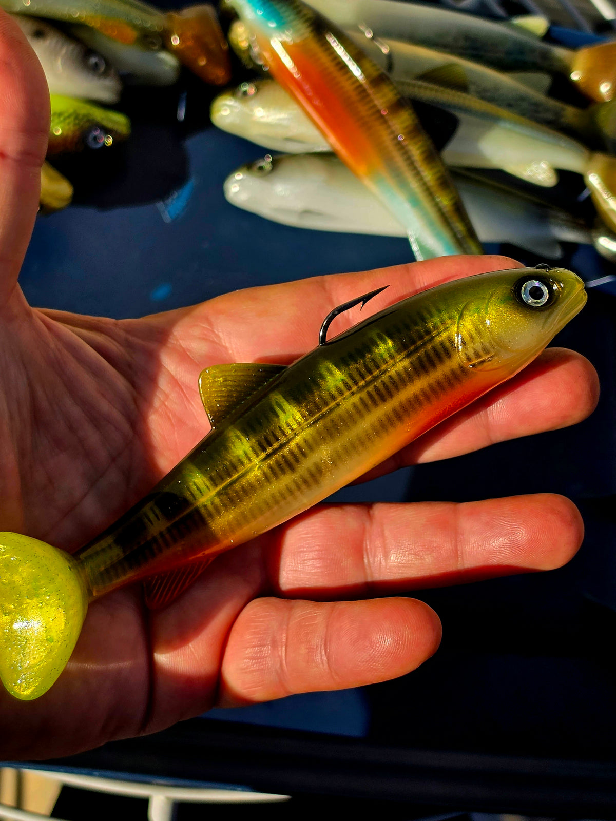 Wedgie6 Top Hook Jig- Perch