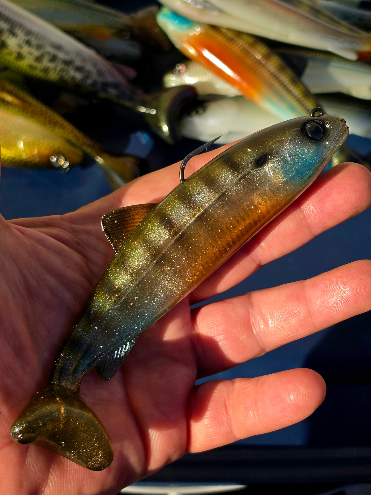 Wedgie6 Top Hook Jig- Ghost Gill