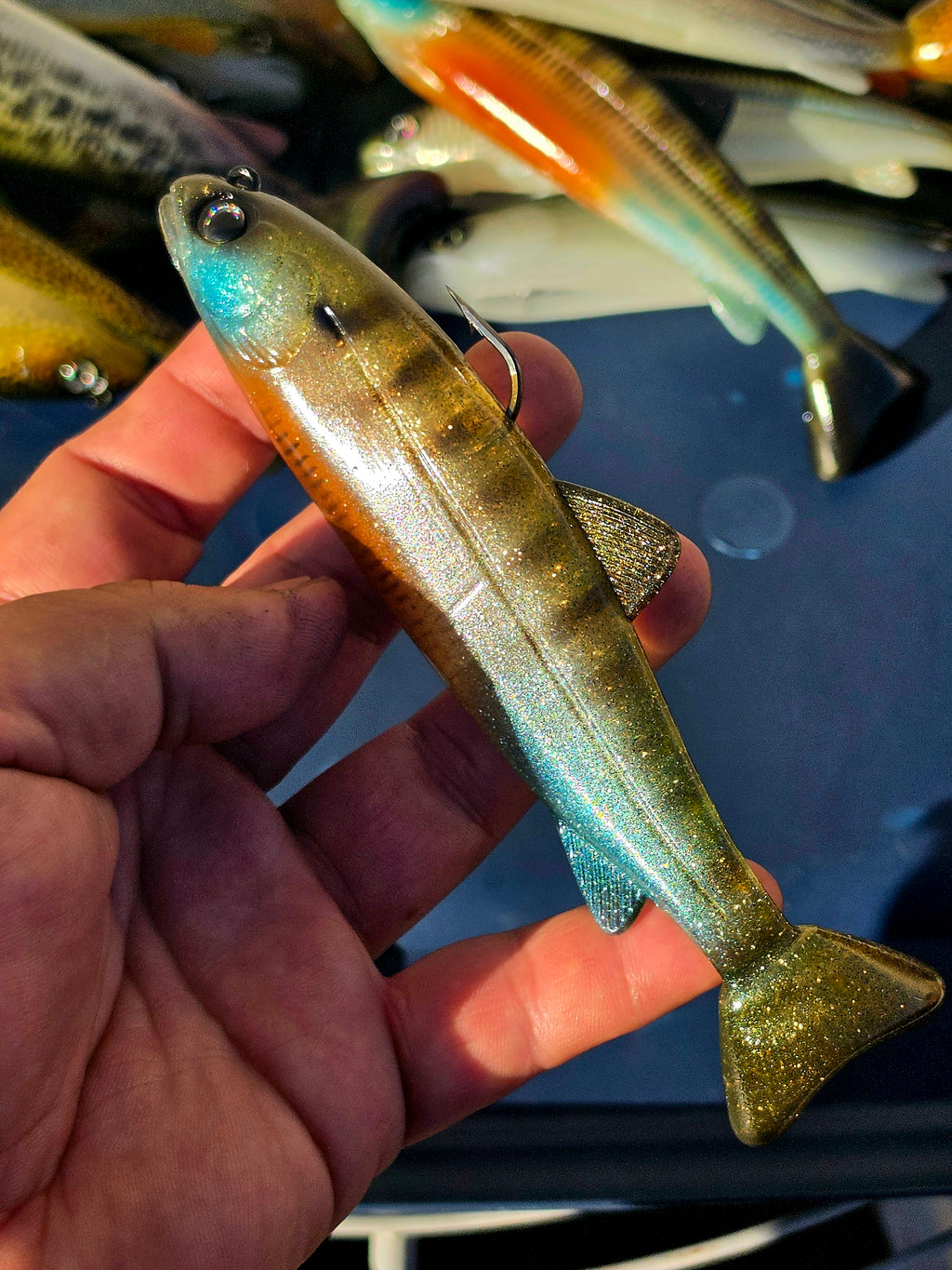 Wedgie6 Top Hook Jig- Ghost Gill