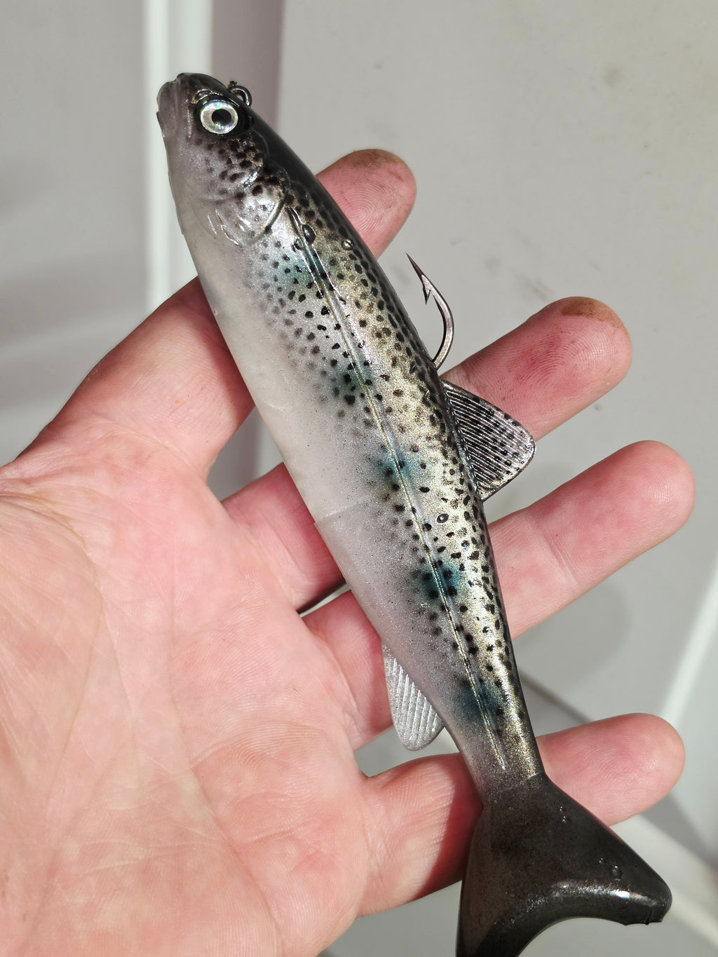 Wedgie6 Top Hook Jig- Silver River Trout