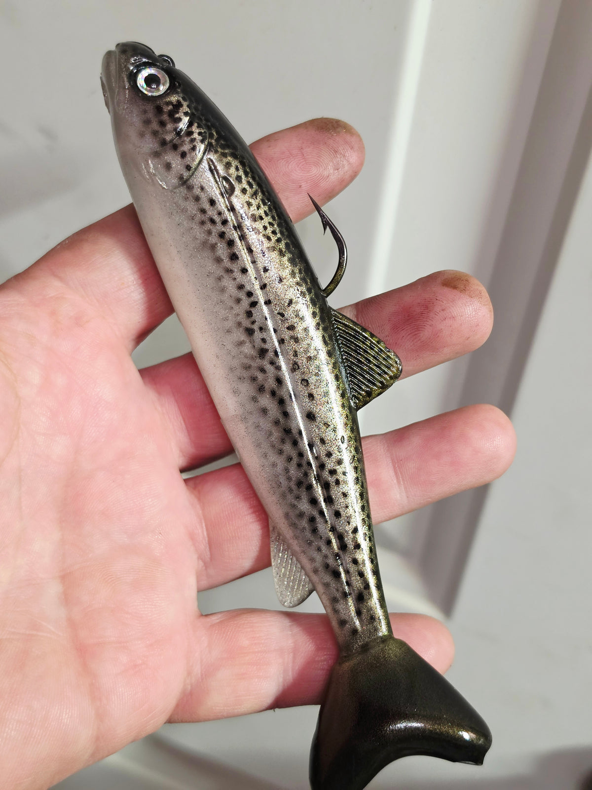 Wedgie6 Top Hook Jig- Silver Trout