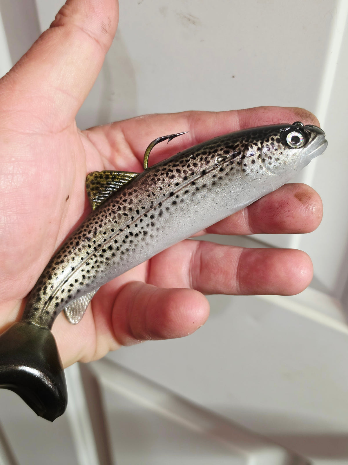 Wedgie6 Top Hook Jig- Silver Trout