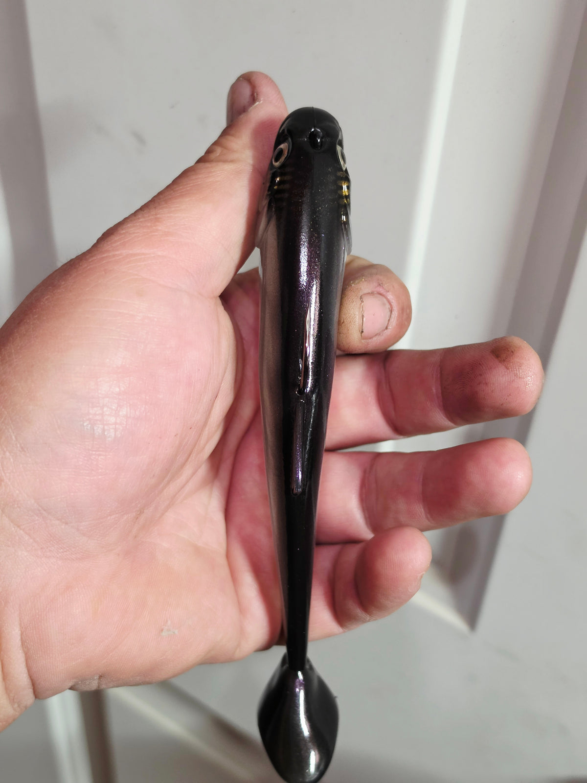 Wedgie6 Top Hook Jig- Purple Salmon