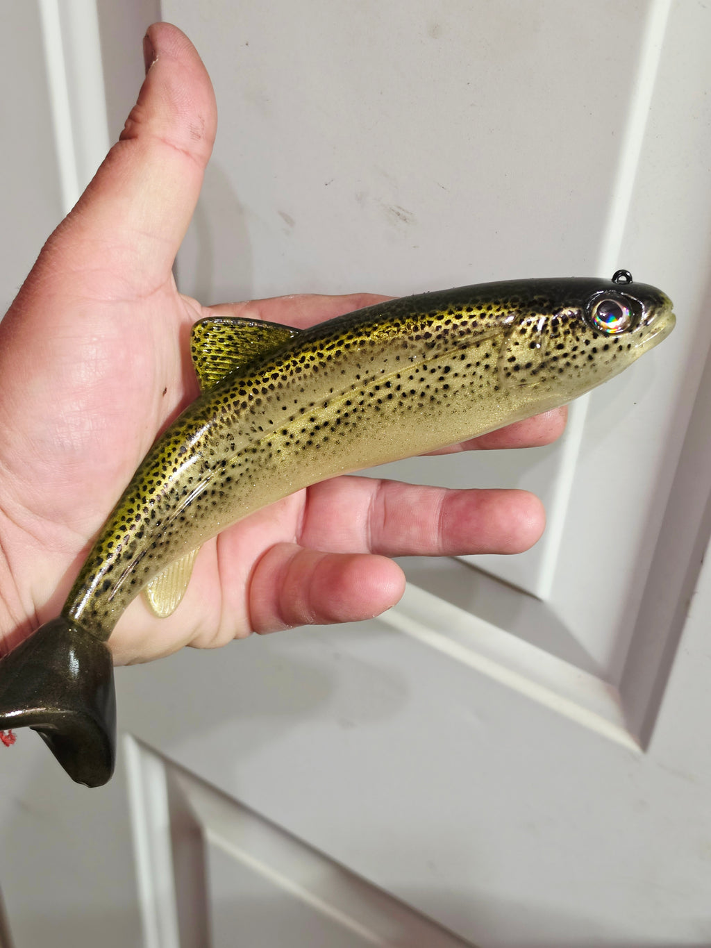 Wedgie8 (Top Hook Treble)- Bone Trout
