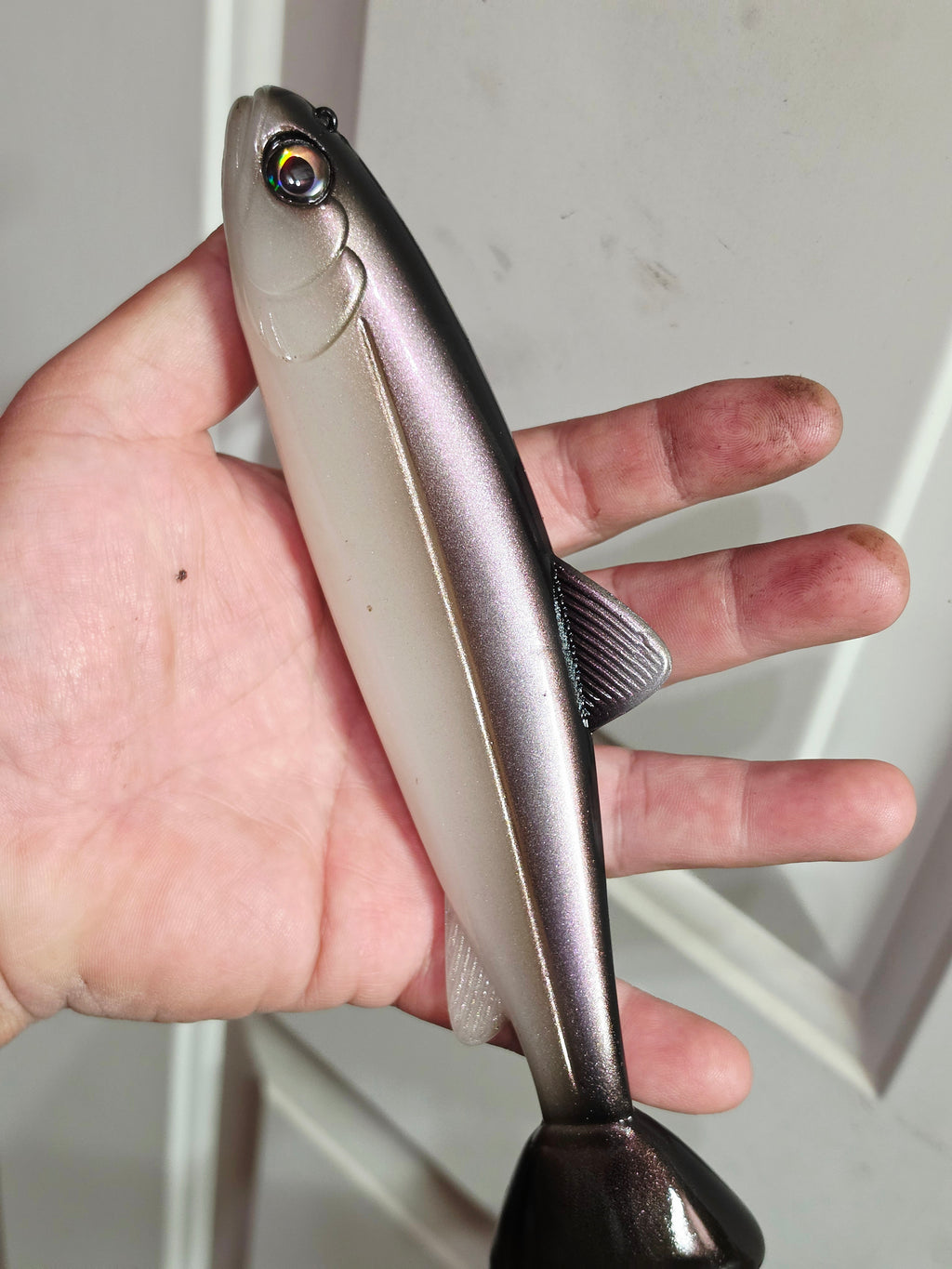 Wedgie8 (Top Hook Treble)- Purple Salmon