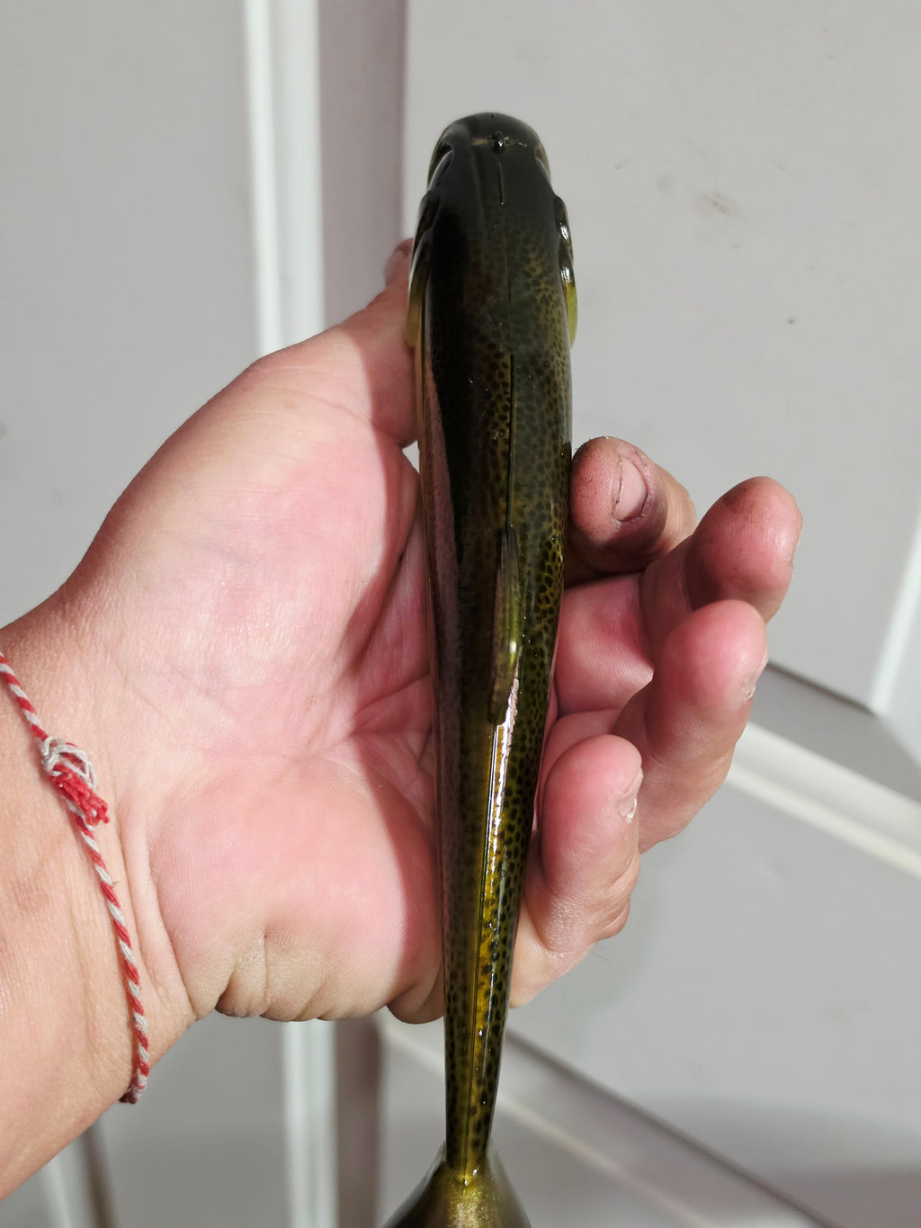Wedgie8 (Top Hook Treble)- Bone Brown Trout