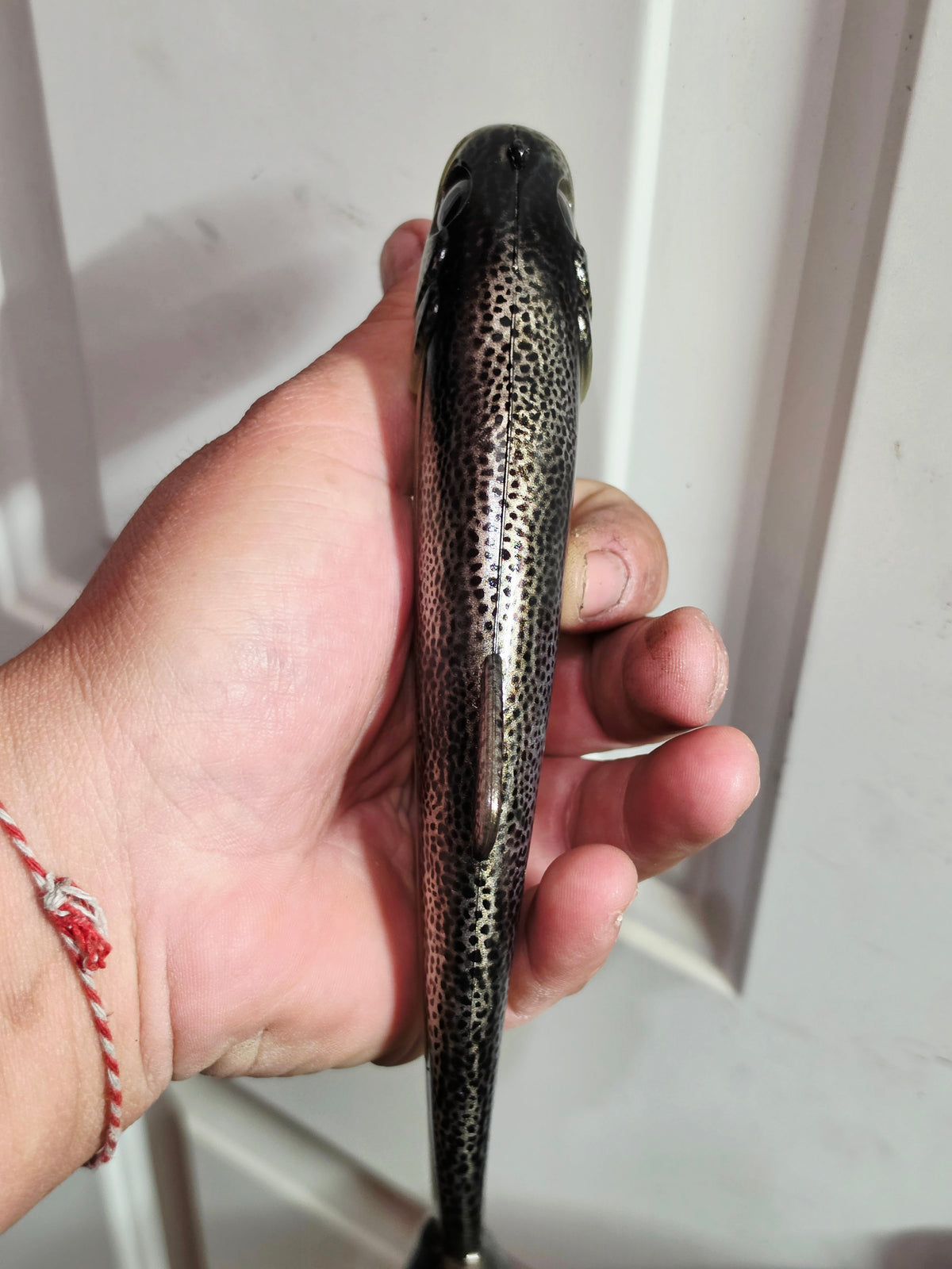 Wedgie8 (Top Hook Treble) Bone Silver Trout