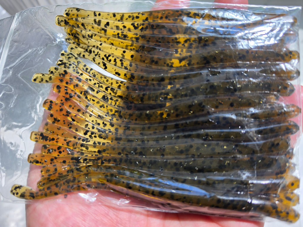 4.5 drop shot (Pumpkin black flakes)